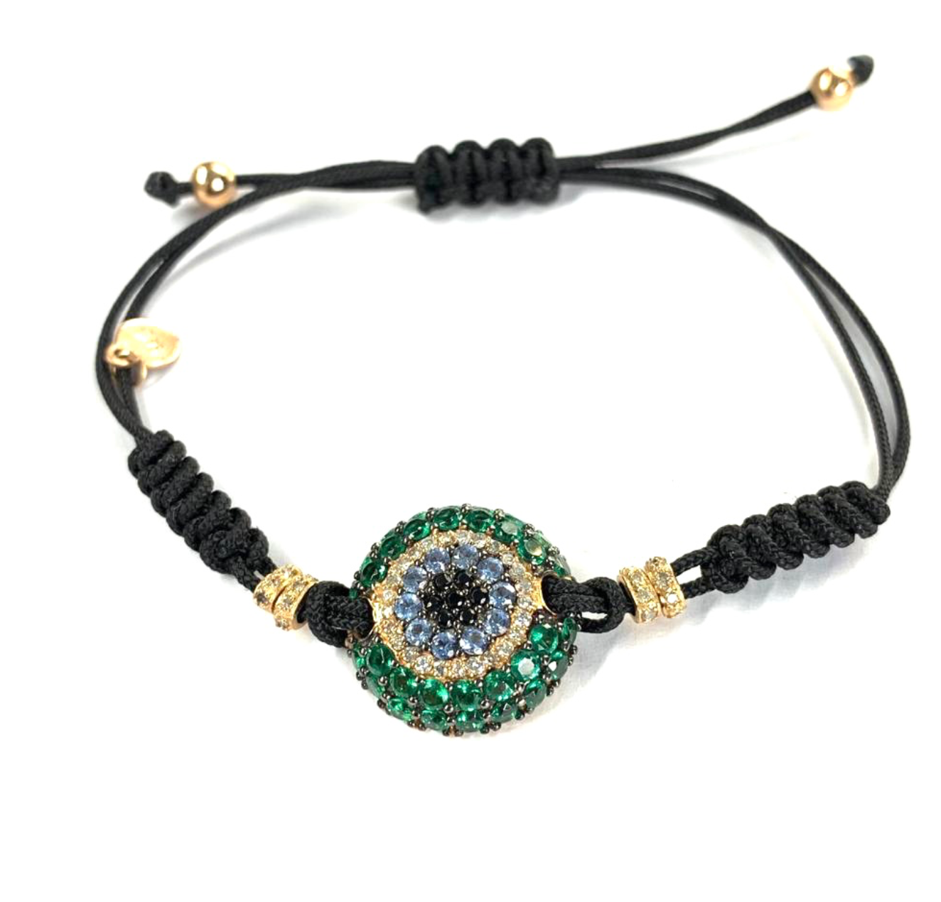 TOPAZ EYE CORD BRACELET