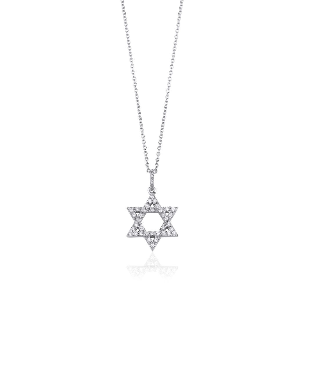 DIAMOND DAVID STAR NECKLACE