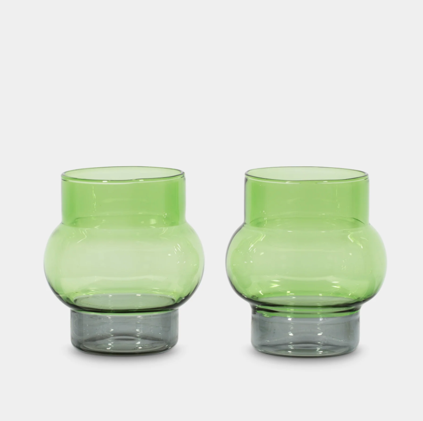 Bump Short Glasses /Set of 2