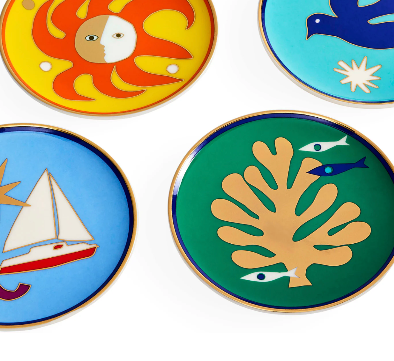 Playa Coasters/Set of 4