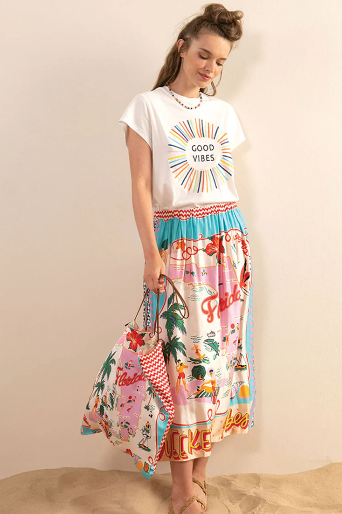 Florida Printed Skirt