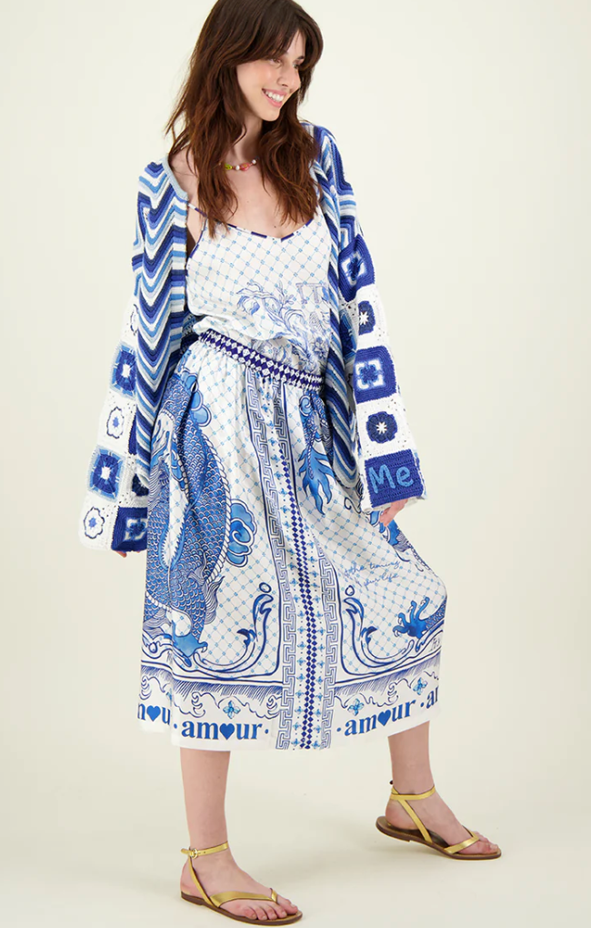 Amalfi Printed Skirt