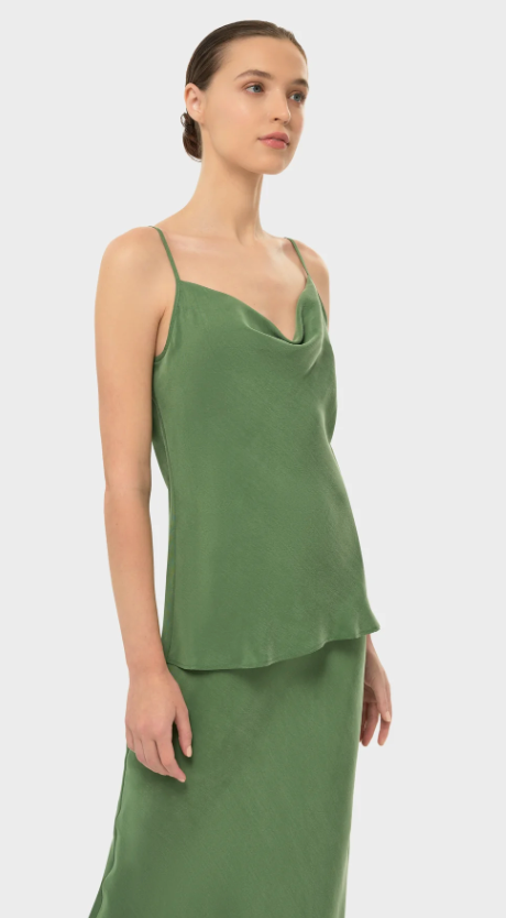 Moss AquaFlora Cowl Cami Top