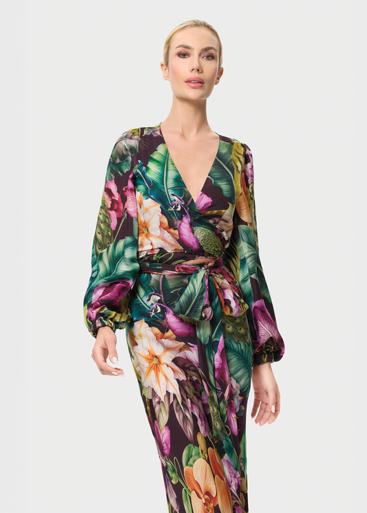 Farrah Calypso Maia Wrap Top-niLuu