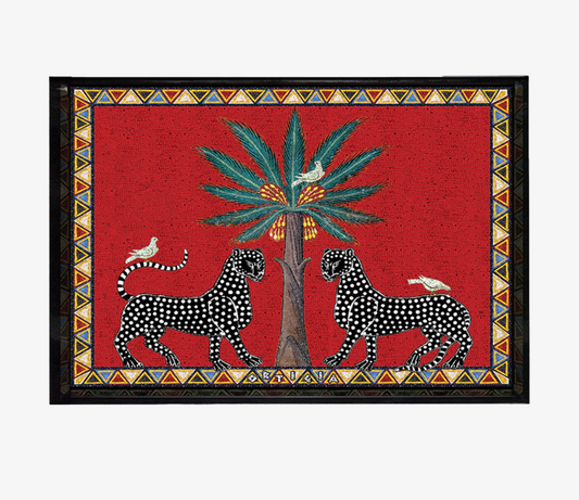 Tray Mosaico Red Medium