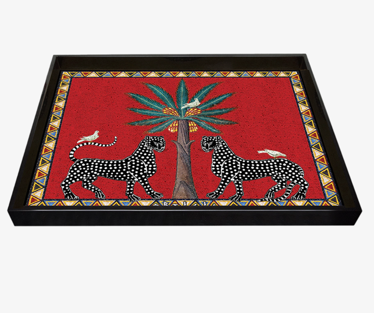 Tray Mosaico Red Medium