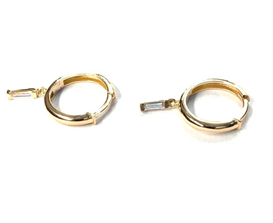 DIAMOND DROP EARRINGS