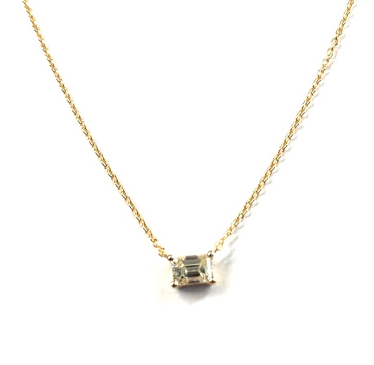 OCTAGON DIAMOND NECKLACE