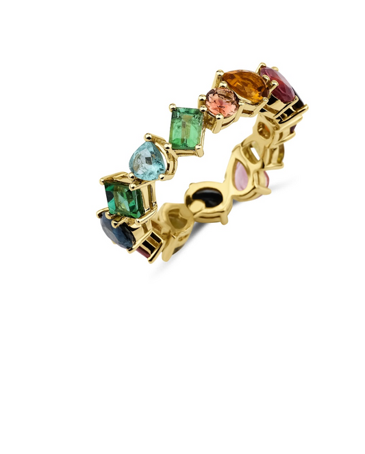 TOURMALINE ETERNITY RING