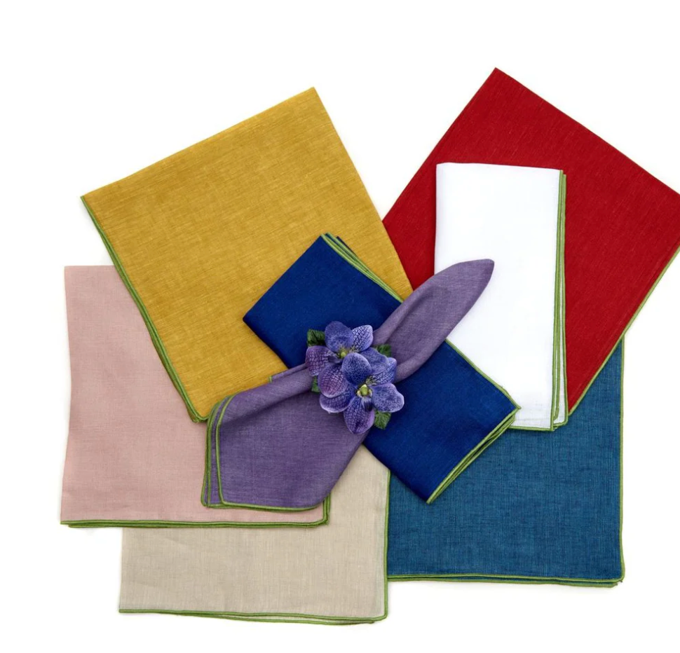Contrast Edge Napkin (Setof 2)