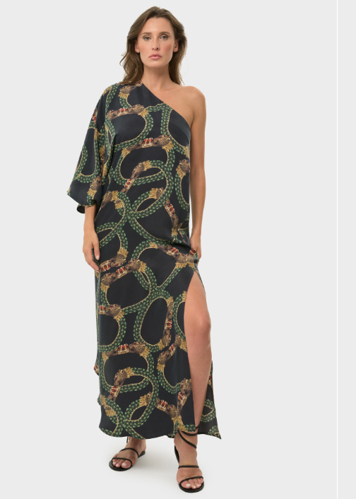 Dion Mystique One Shoulder Maxi Dress