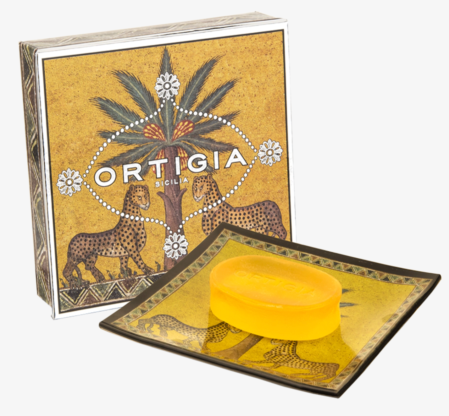 Zagara Glass Plate & Soap