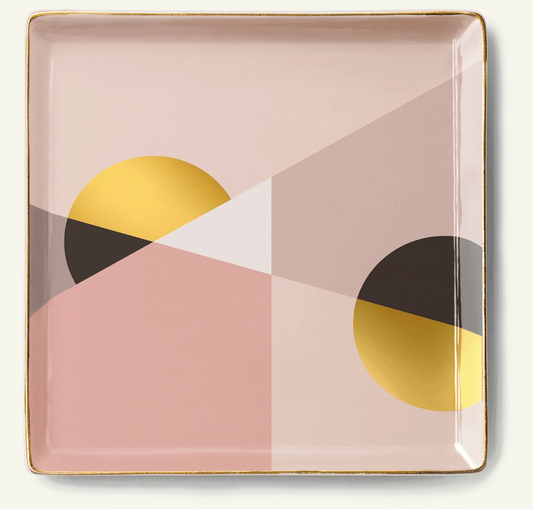 Siena Pink Ceramic Tray