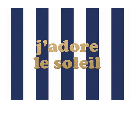 J'adore le Soleil Tablemat