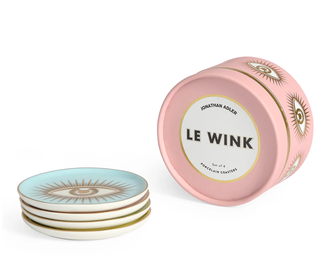 Le Wink Coasters/Set of 4