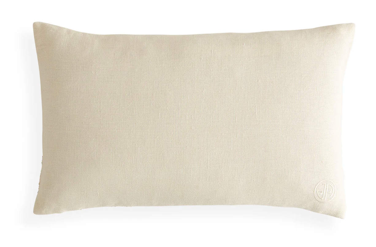 Mushroom Field Beaded Pillow