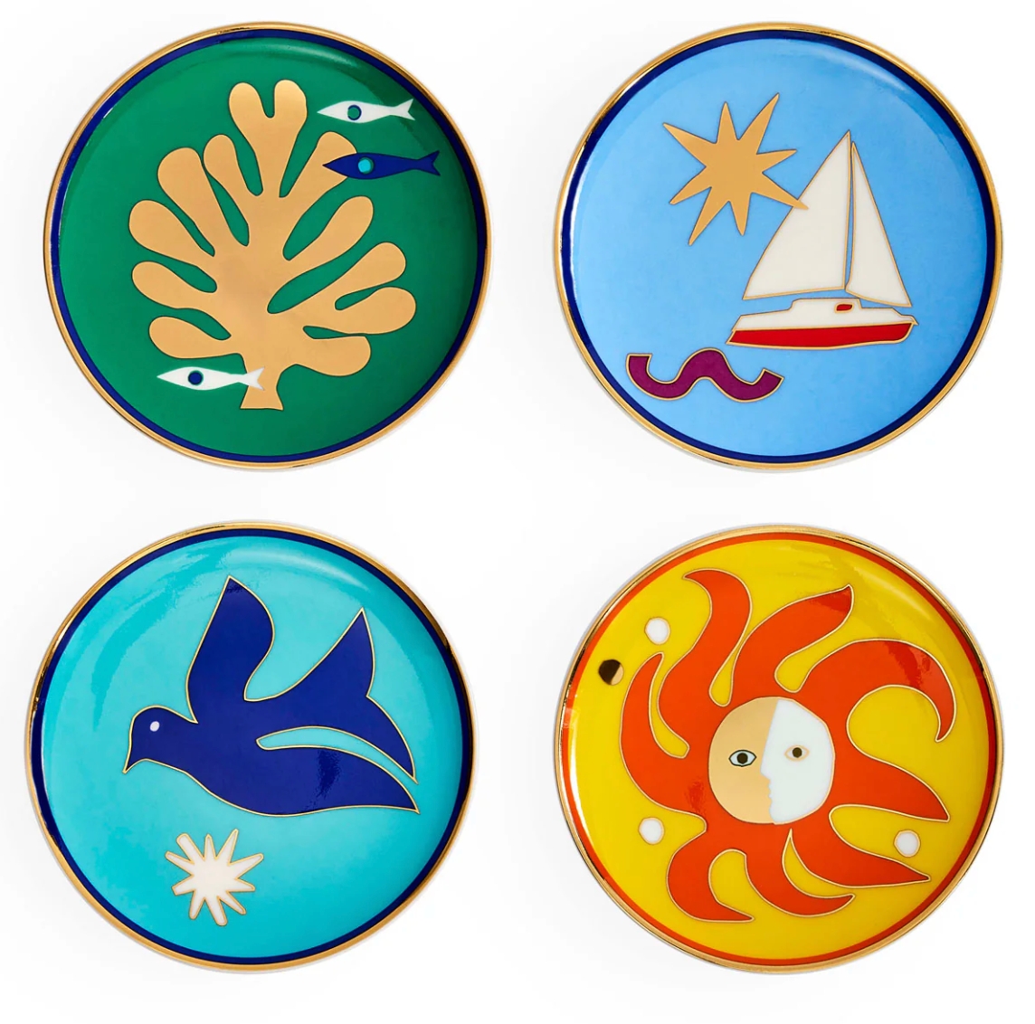 Playa Coasters/Set of 4