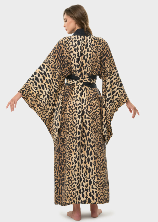 Leo Mystique Anya Oriental Kimono Robe