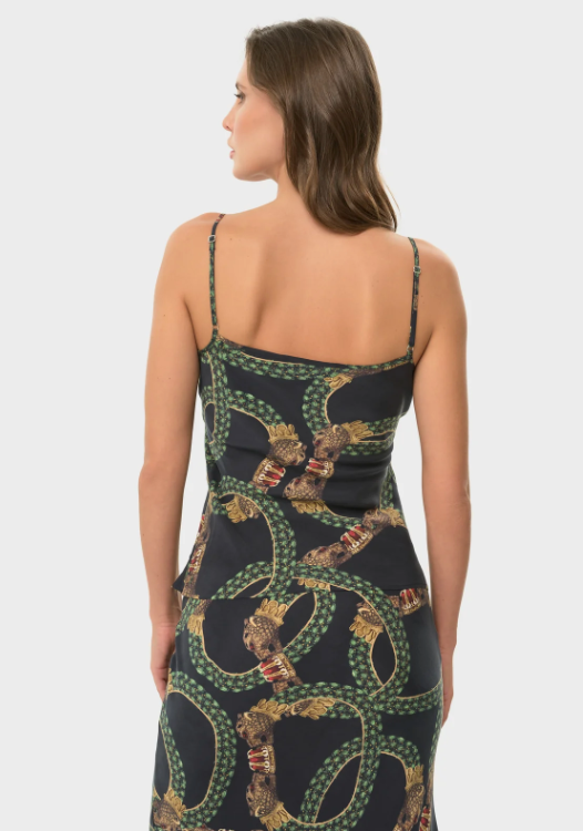 Dion Mystique Cowl Cami Top