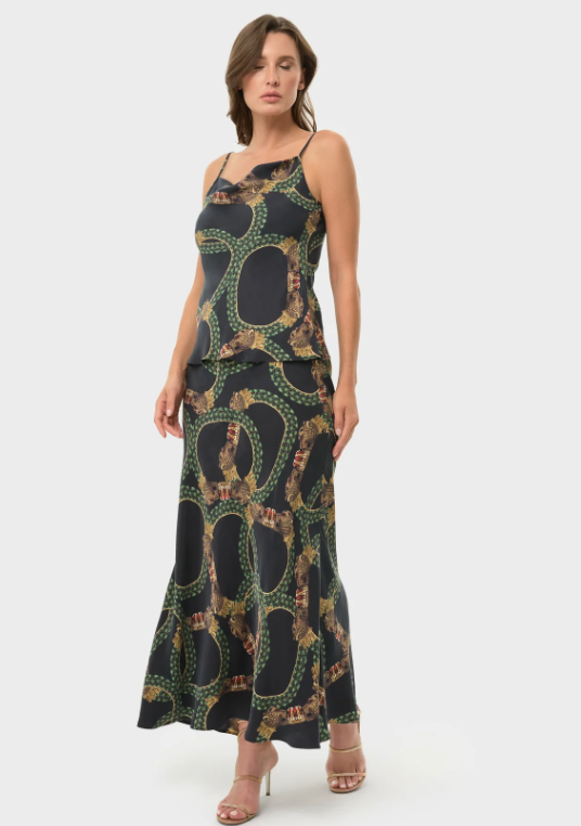 Dion Mystique Cowl Cami Top