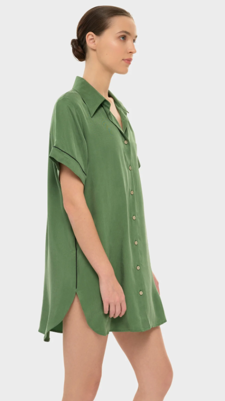 Moss AquaFlora Logan Button Down Shirt