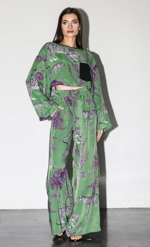 Lennon Wildesse Long Sleeve Crop Tee