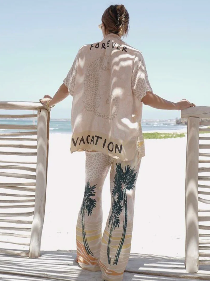 Vacation Printed Pant