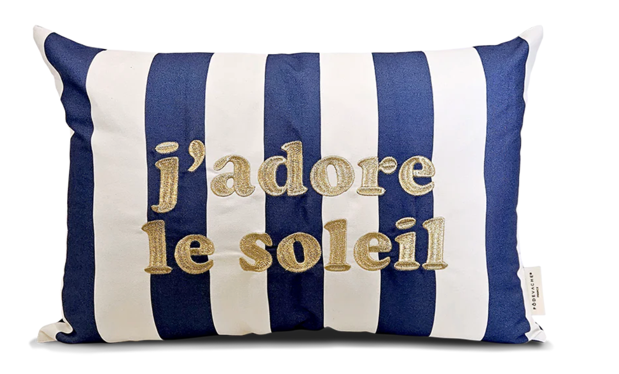 J'adore le Soleil Outdoor Cushion