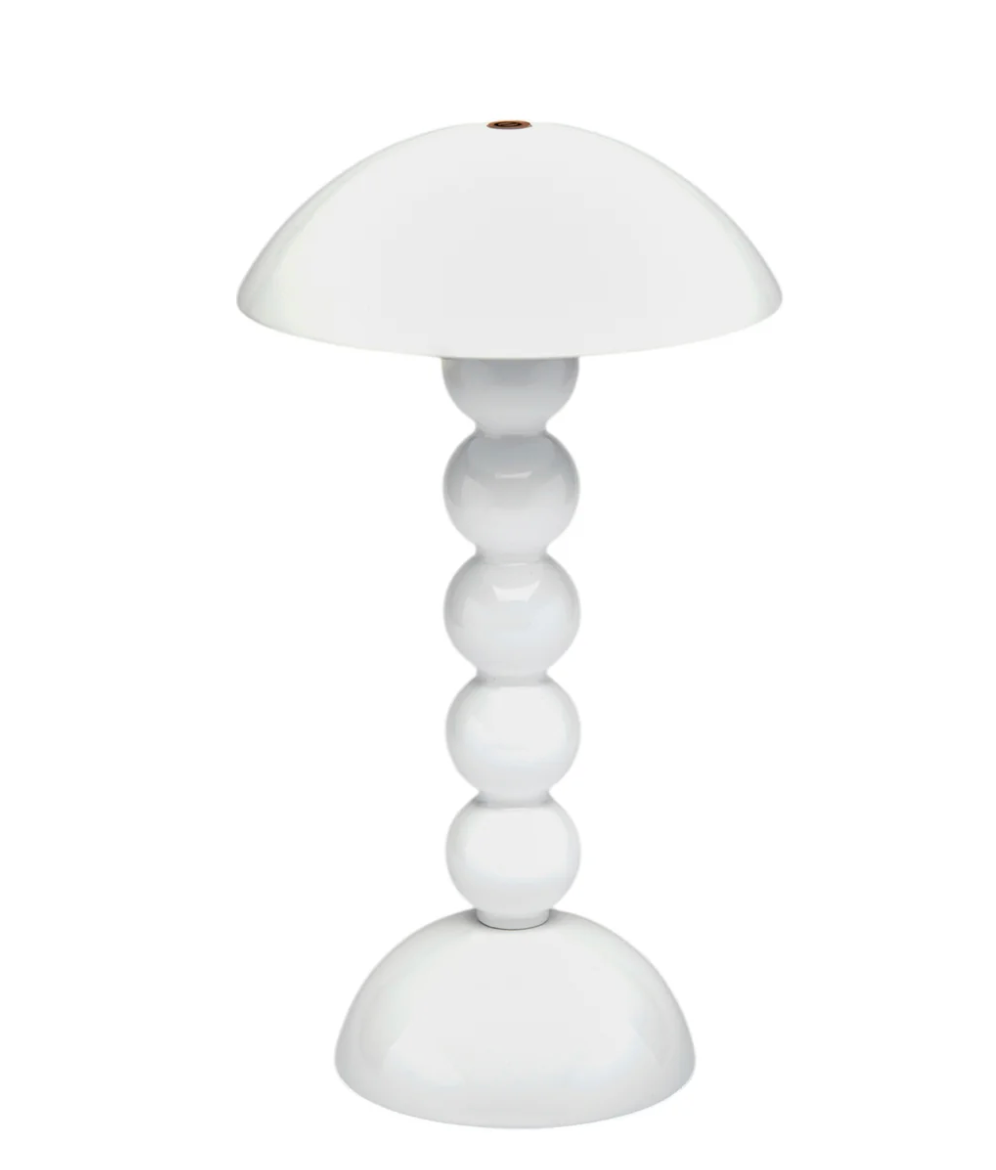 Lacquer Rechargeable Bobbin LED Lamp